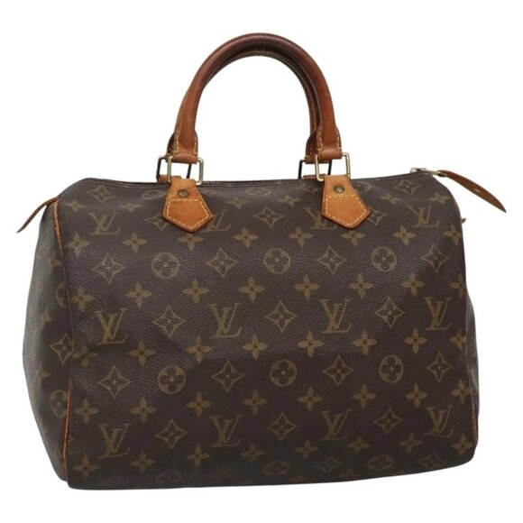 LOUIS VUITTON Monogram Speedy 30 Hand Bag - Picture 1 of 16